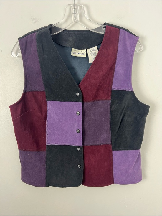 White Stag Tops - Vintage White Stag Patchwork Vest